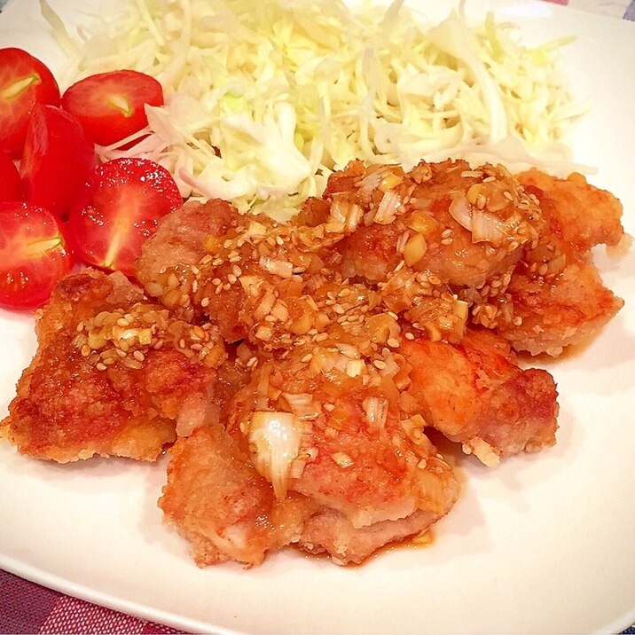 タレが美味しい 簡単 油淋鶏 ユーリンチー レシピ 作り方 By Librabo 楽天レシピ